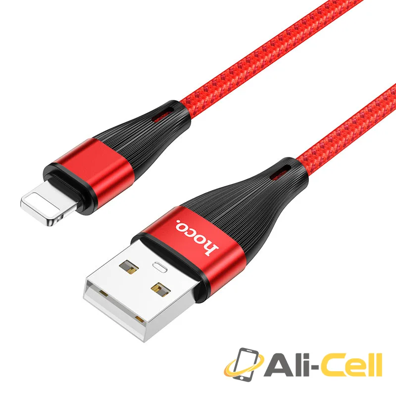 Cable USB to Lightning “X57 Blessing” charging data sync (X57 Lightning Black, 1.0m) — 3