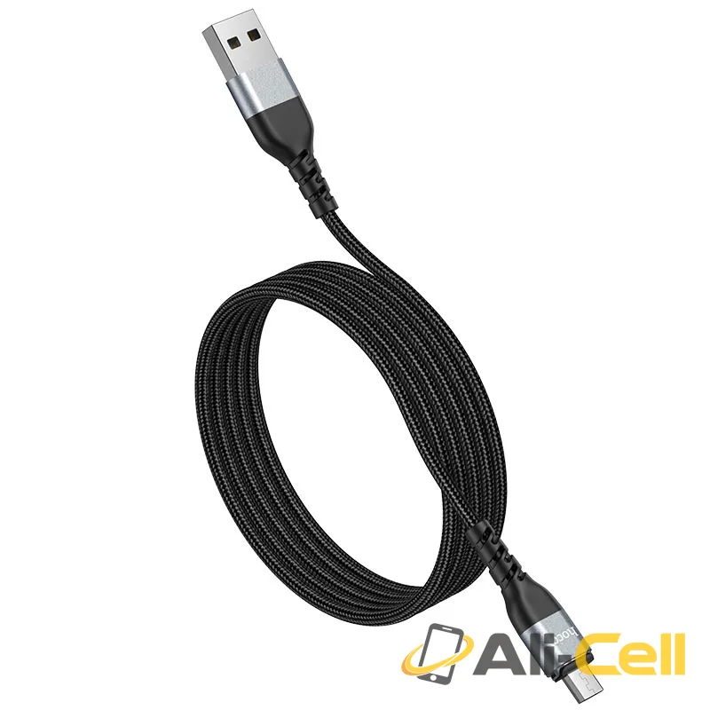 Cable USB to Micro-USB “U96 Traveller” charging data sync (U96 Micro Usb Black, 1.2m) — 4