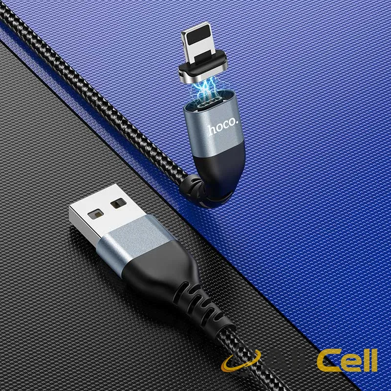 Cable USB to Lightning “U96 Traveller” charging data sync (U96 Lightning Black, 1.2m) — 6