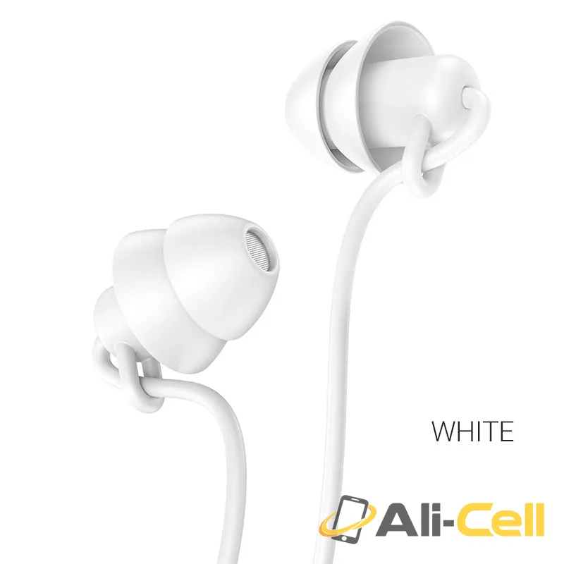 Wired earphones “M81 Imperceptible” with mic (M81 White)