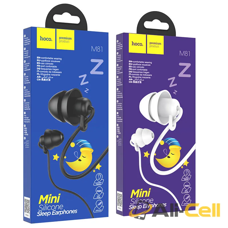 Wired earphones “M81 Imperceptible” with mic (M81 Black) — 7