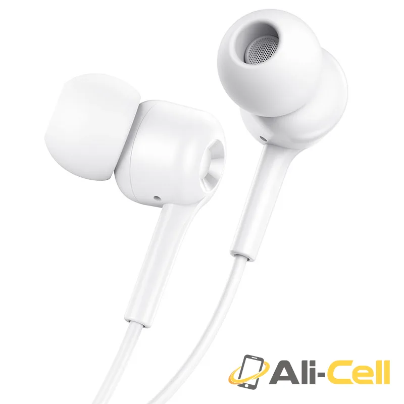 Wired earphones “M82 La musique” with mic (M82 White) — 2
