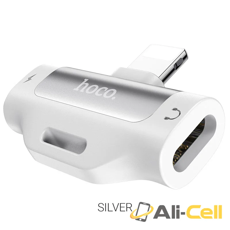 Adapter dual Lightning “LS31” audio converter (Ls31 Silver)