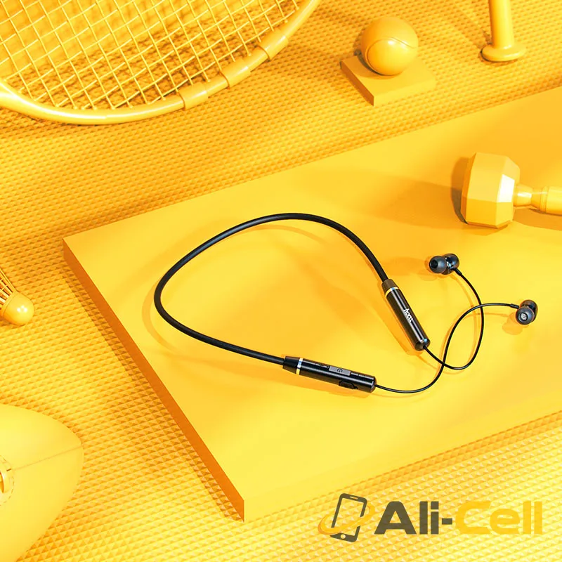 Wireless earphones “ES53 Coolway” sports headset (Es53 Red) — 6