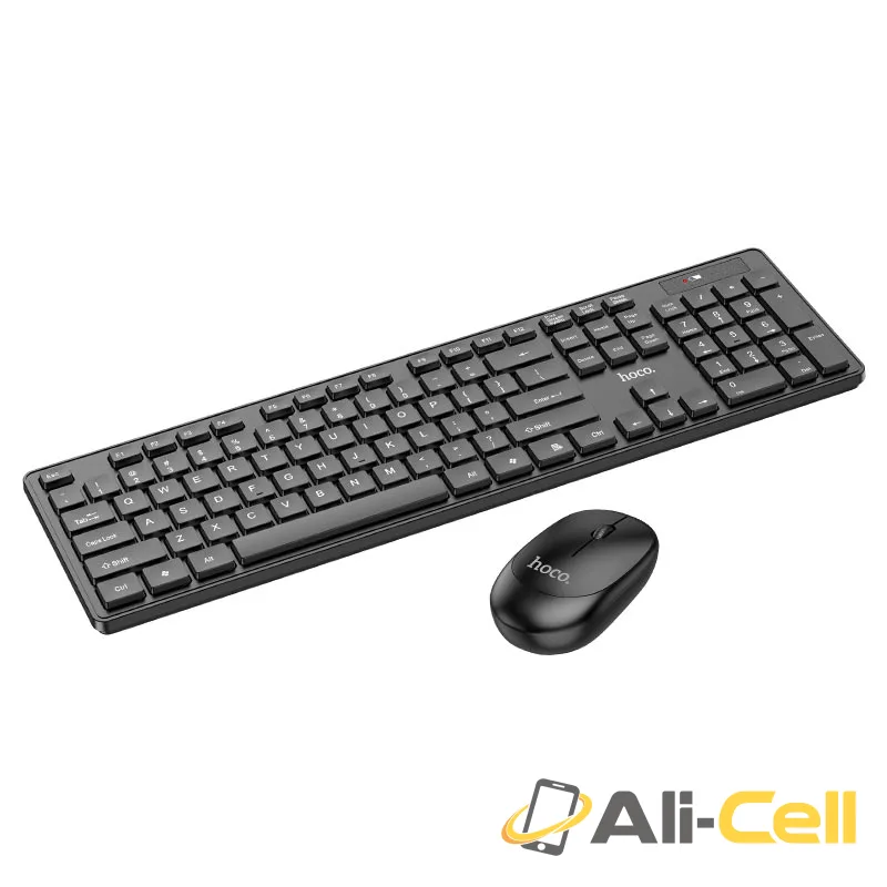 Keyboard + mouse set “GM17” wireless EN / RU (Gm17 En Black)