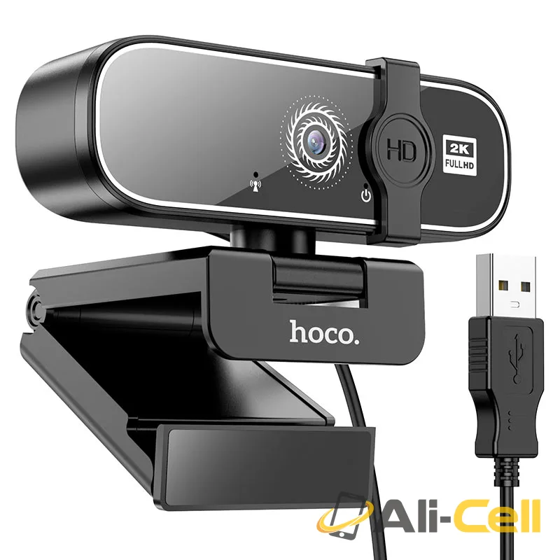 Web camera “GM101” 2K HD (Gm101 Black)