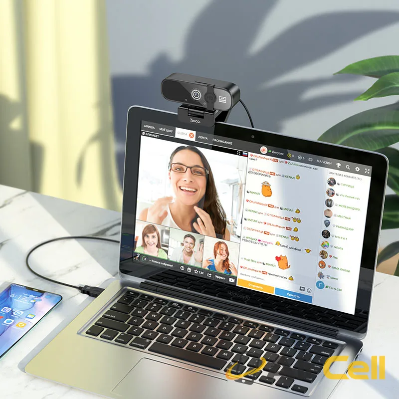 Web camera “GM101” 2K HD (Gm101 Black) — 6