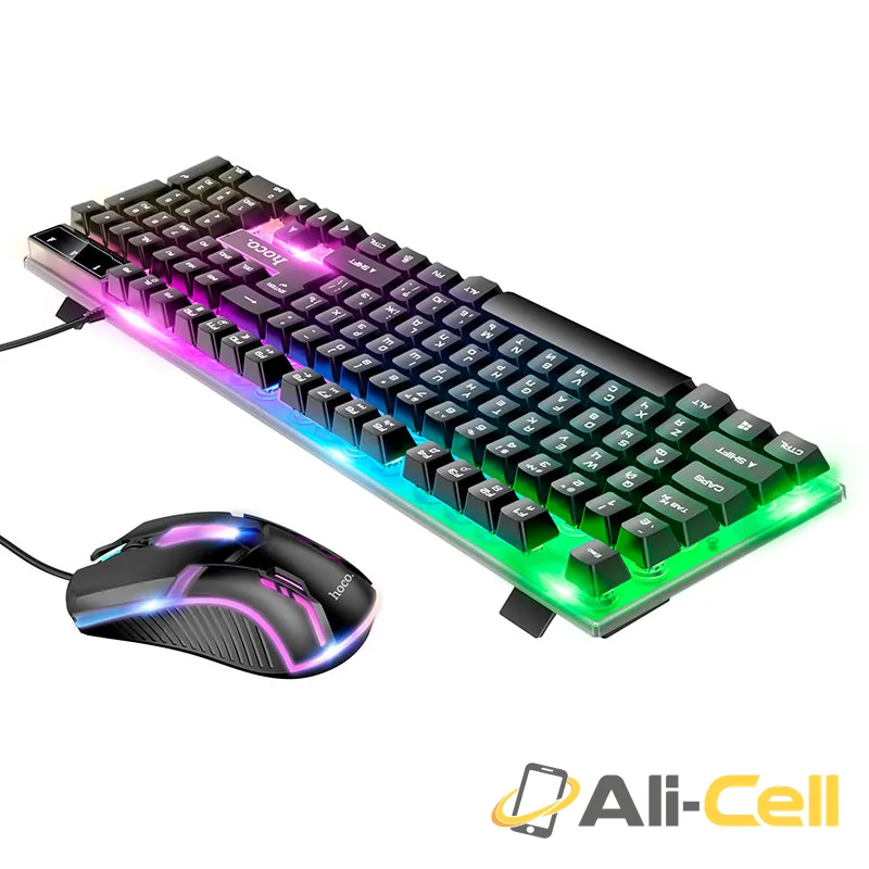 Keyboard + mouse set “GM11 Terrific glowing” RGB EN / RU (Gm11 En Black) — 3