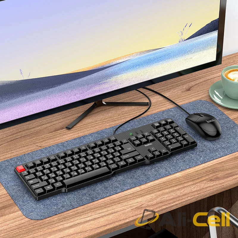Keyboard + mouse set “GM16” EN / RU (Gm16 Ru Black) — 5