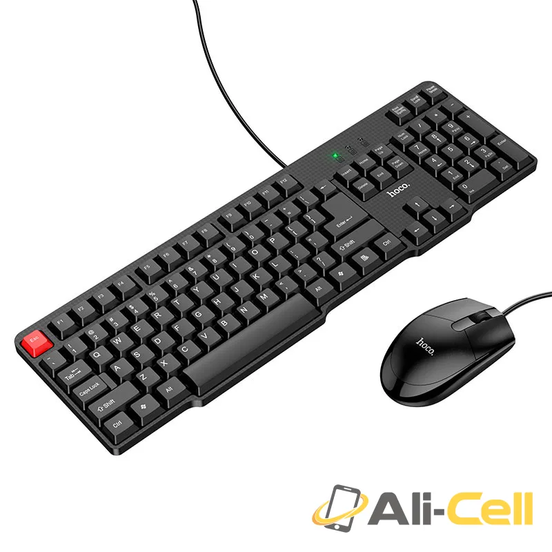 Keyboard + mouse set “GM16” EN / RU (Gm16 En Black) — 3