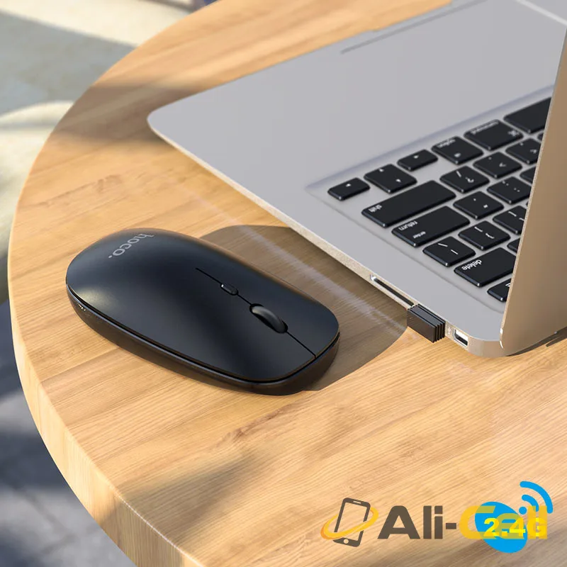 Wireless mouse “GM15 Art” 2.4G / BT (Gm15 Black) — 6