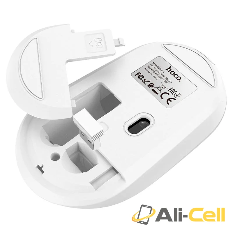 Wireless mouse “GM14 Platinum” 2.4G (Gm14 White) — 4