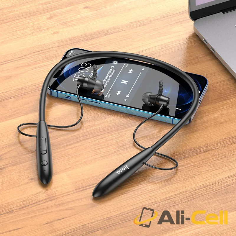 Wireless earphones “ES61 Manner” with mic (Es61 Black) — 6
