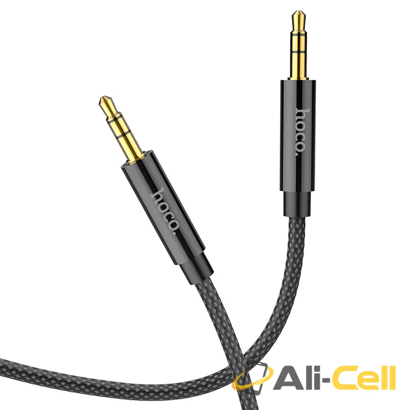 Cable 3.5mm to 3.5mm “UPA19” audio AUX (Upa19 Black, 1.0m)