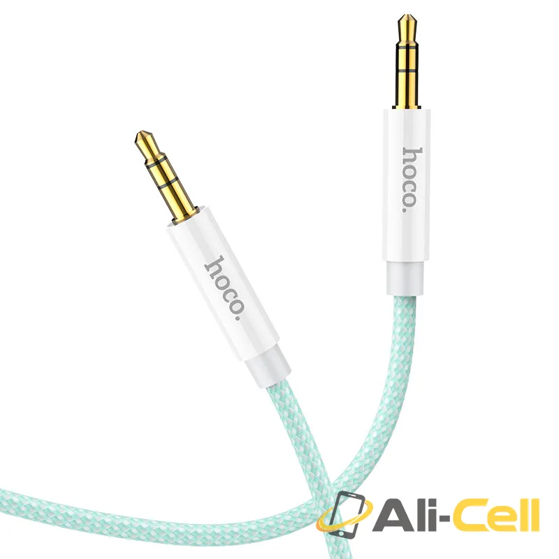 Cable 3.5mm to 3.5mm “UPA19” audio AUX (Upa19 Green, 2m)