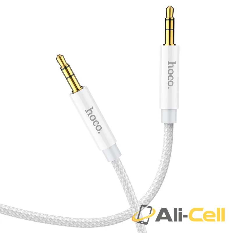 Cable 3.5mm to 3.5mm “UPA19” audio AUX (Upa19 Silver, 1.0m)