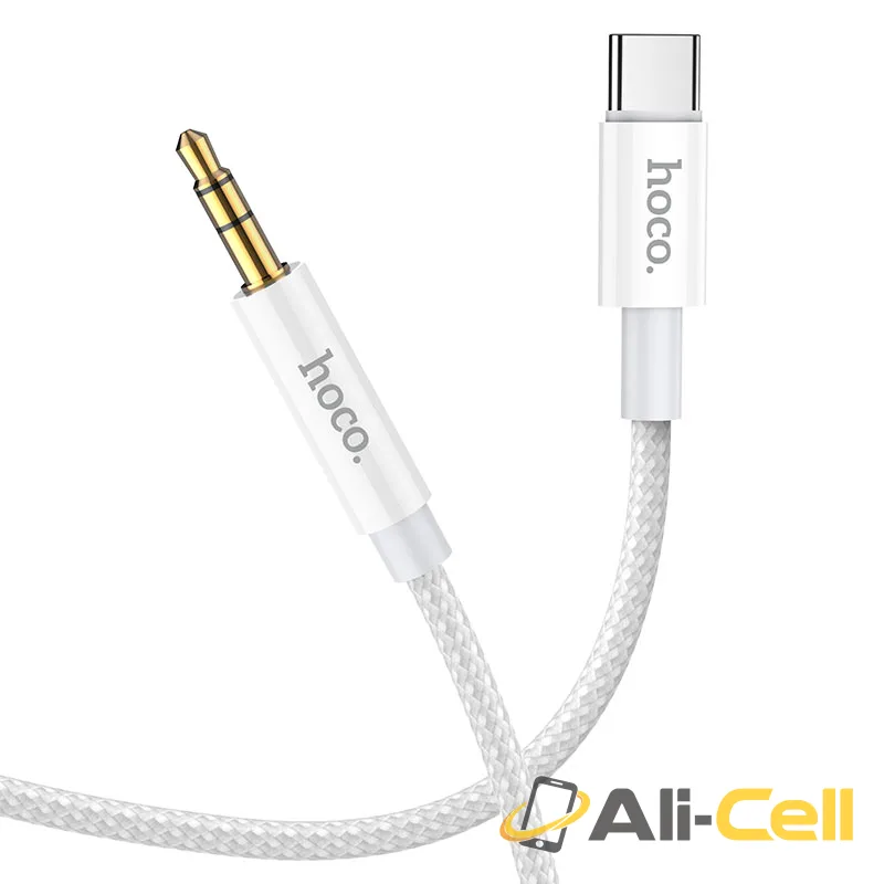 Cable Type-C male to 3.5mm male “UPA19” (Upa19 Tc 3 5 Silver, 1.0m)