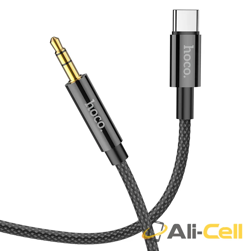 Cable Type-C male to 3.5mm male “UPA19” (Upa19 Tc 3 5 Black, 1.0m)