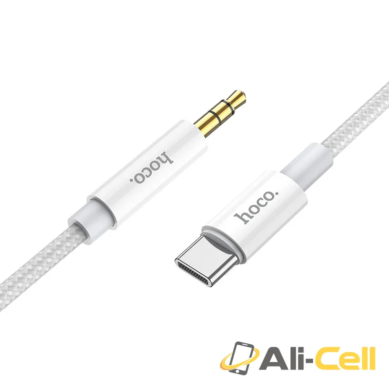 Cable Type-C male to 3.5mm male “UPA19” (Upa19 Tc 3 5 Black, 1.0m) — 2