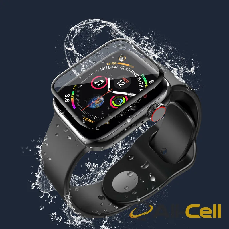 Screen protector for Apple Watch “A30” tempered glass (A30 Iw 7 Black, 7 41mm) — 5