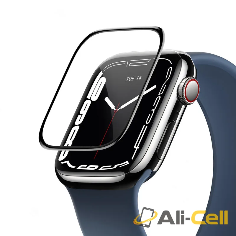 Screen protector for Apple Watch “A30” tempered glass (A30 Iw 4 5 6 Se Black, 4 5 6 Se 40mm) — 2