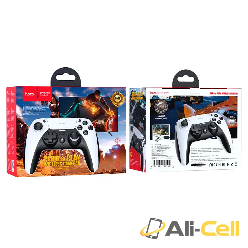 Gamepad “GM9 Diamond” multi-function for PS4 (Gm9 Black White) — 7