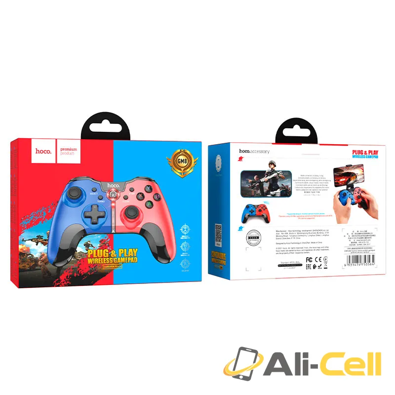 Gamepad “GM8 Wolf warrior” for Android (Gm8 Red Blue) — 7