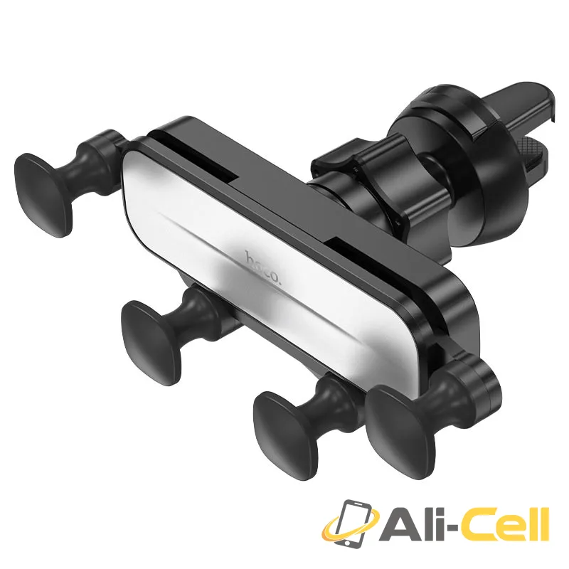 Car holder “CA102 Manner” for air outlet (Ca102 Black Silver) — 2