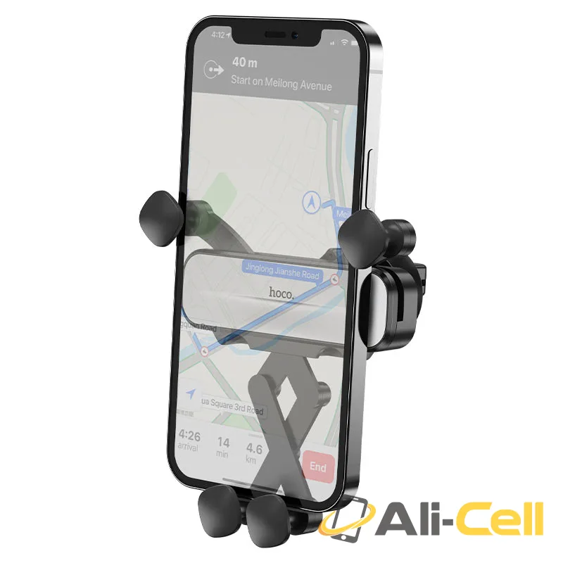 Car holder “CA102 Manner” for air outlet (Ca102 Black Silver) — 3