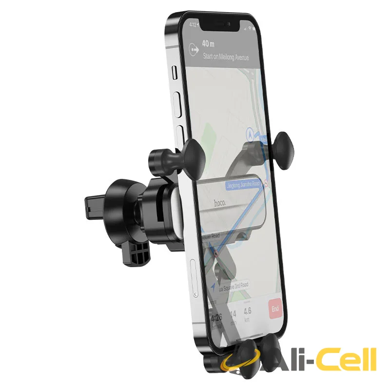 Car holder “CA102 Manner” for air outlet (Ca102 Black Silver) — 4