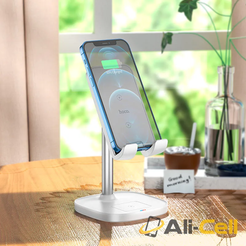 Tabletop wireless charging holder “CW37 Thorough” 2-in-1 (Cw37 Black) — 5