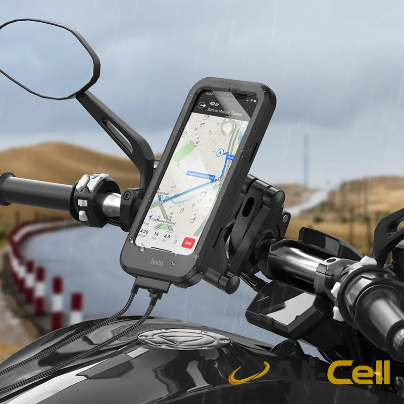 Bicycle motorcycle holder “CA101 Rider” waterproof (Ca101 Black) — 6