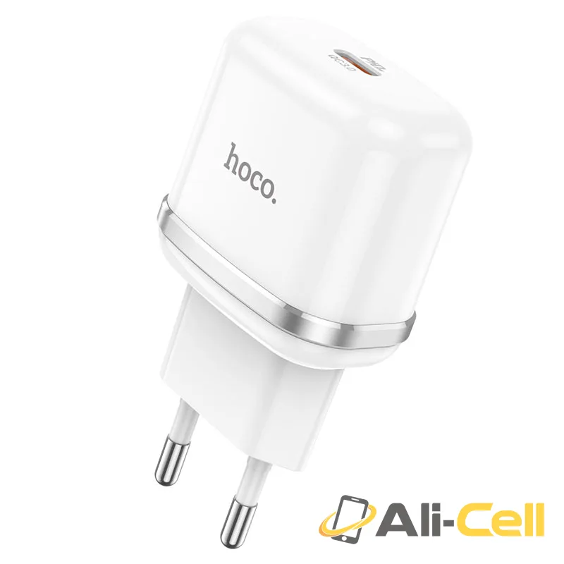 Wall charger “N24 Victorious” PD20W EU set with cable (N24 White, Single)