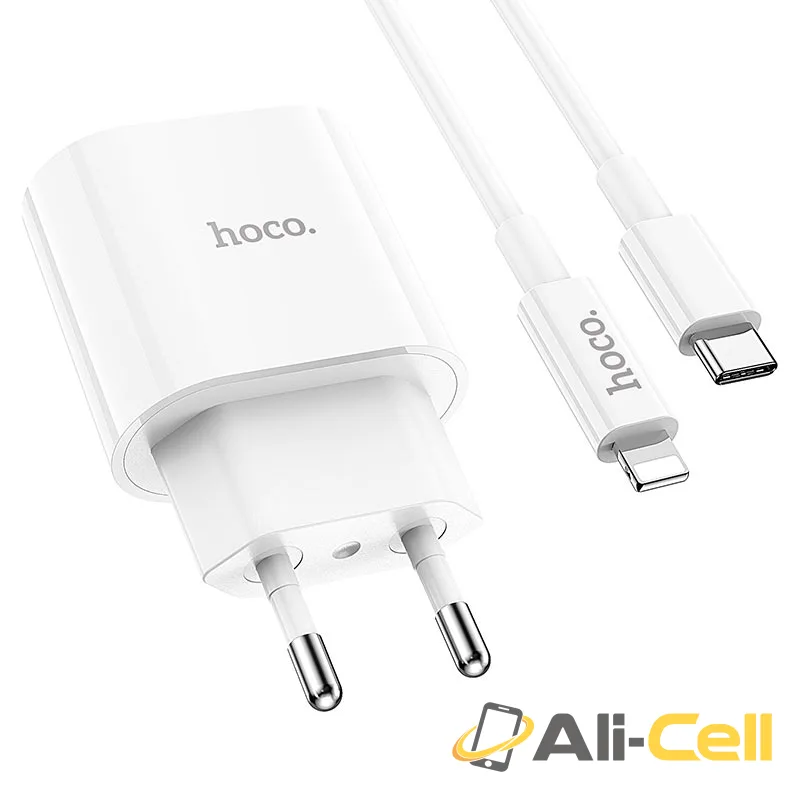 Wall charger “C94A Metro” PD20W EU set with cable (C94a Tc Tc White, Set With Type C To Type C Cable) — 4