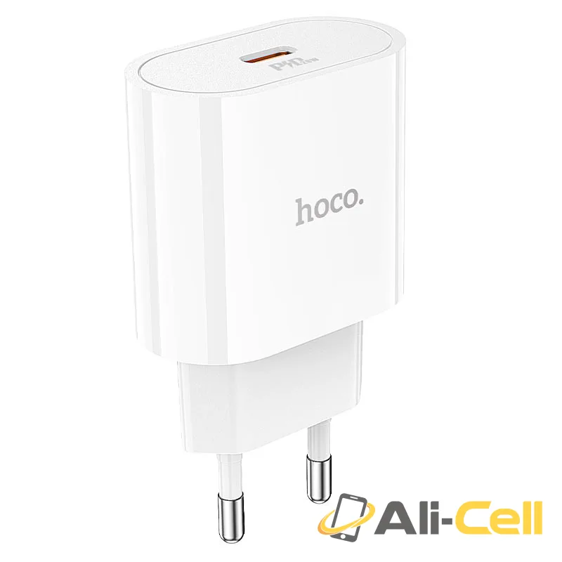 Wall charger “C94A Metro” PD20W EU set with cable (C94a White, Single)