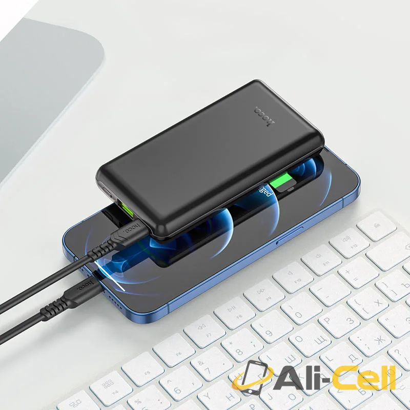 Power bank “Q7 Exquisite” PD20W+QC3.0 10000mAh (Q7 Black) — 5