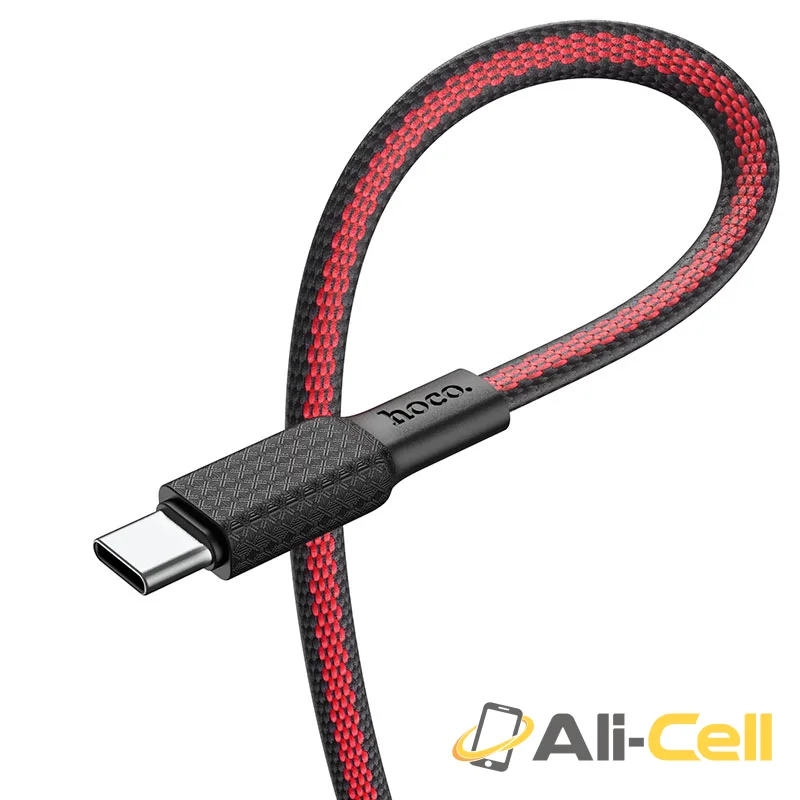 Cable Type-C to Type-C “X69 Jaeger” 60W charging data sync (X69 60w Tc Tc Black White, 1.0m) — 4