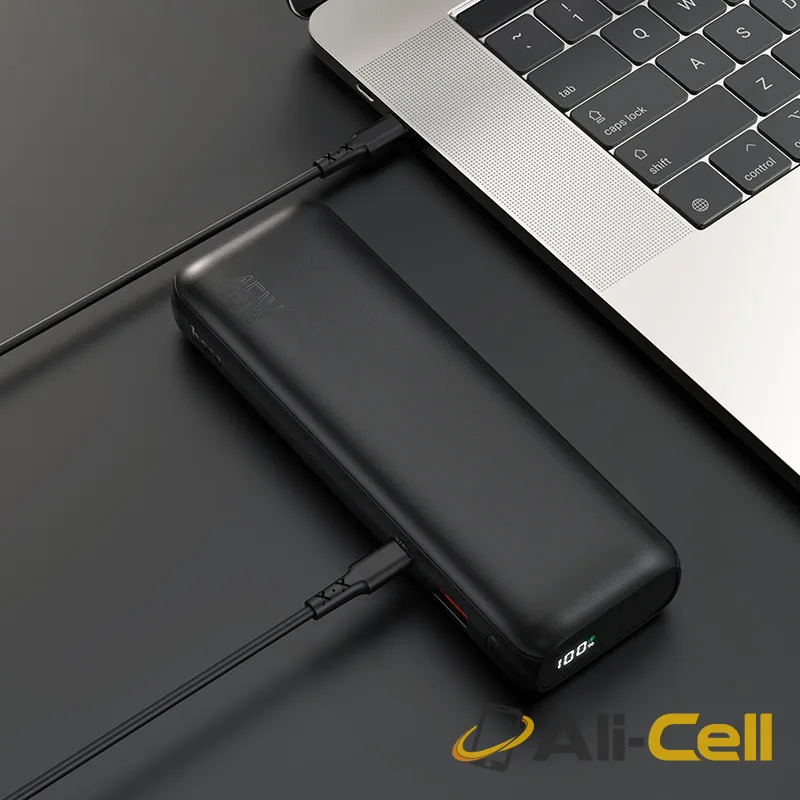Power bank “Q8 Cool energy” 45W 15000mAh (Q8 Black) — 6