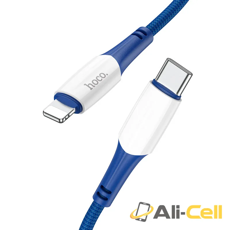 Cable Type-C to Lightning “X70 Ferry” PD charging data sync (X70 Pd Tc Ltn Blue, 1.0m)