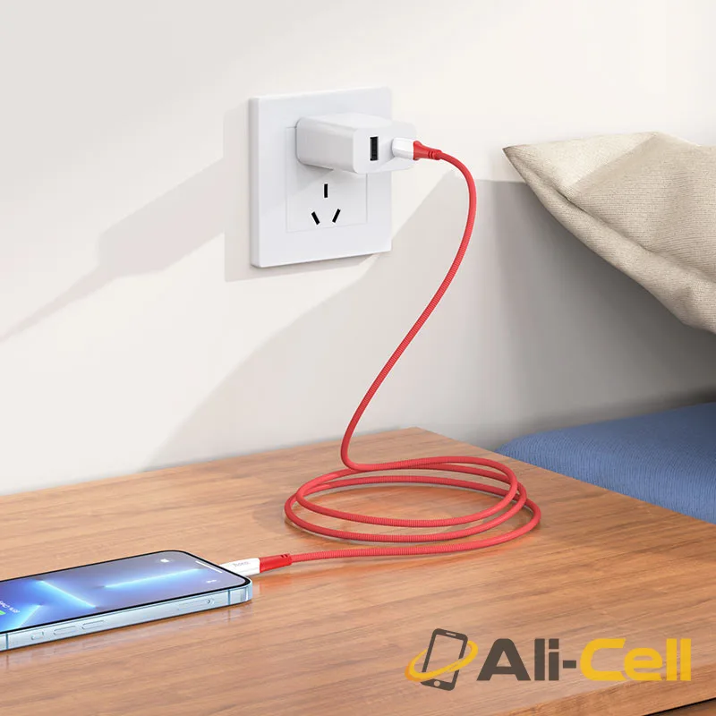 Cable Type-C to Lightning “X70 Ferry” PD charging data sync (X70 Pd Tc Ltn Blue, 1.0m) — 5