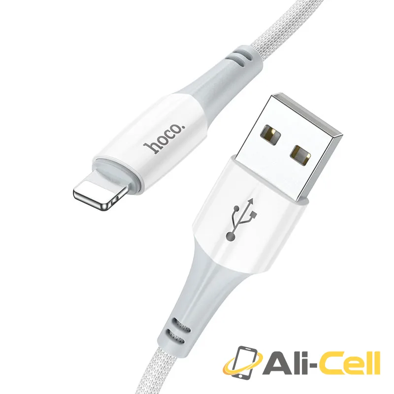 Cable USB to Lightning “X70 Ferry” charging data sync (X70 Usb Ltn White, 1.0m)