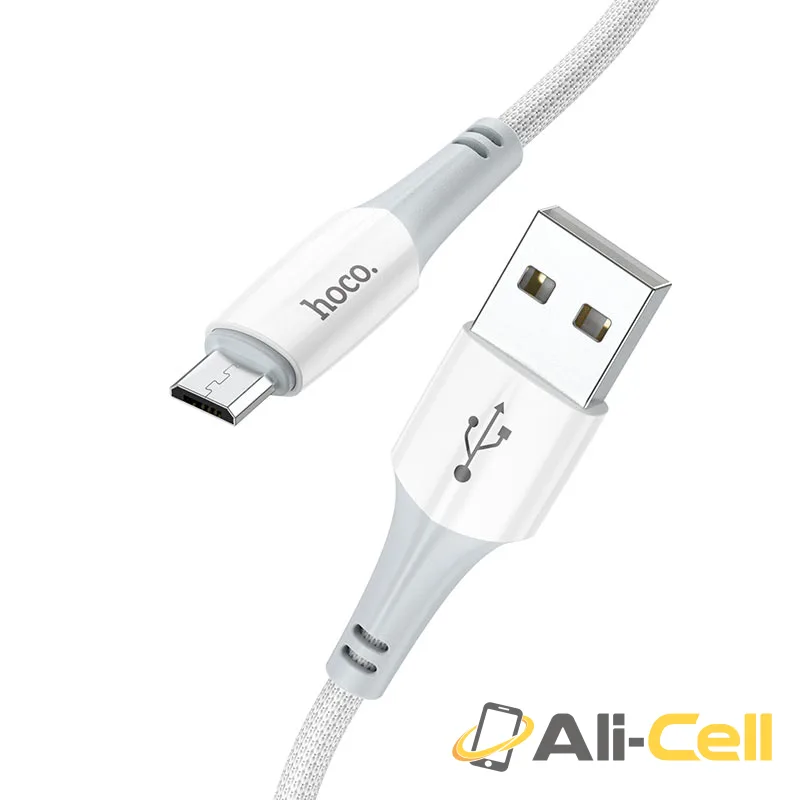 Cable USB to Micro-USB “X70 Ferry” charging data sync (X70 Micro Usb White, 1.0m)