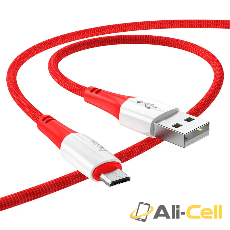 Cable USB to Micro-USB “X70 Ferry” charging data sync (X70 Micro Usb Blue, 1.0m) — 2
