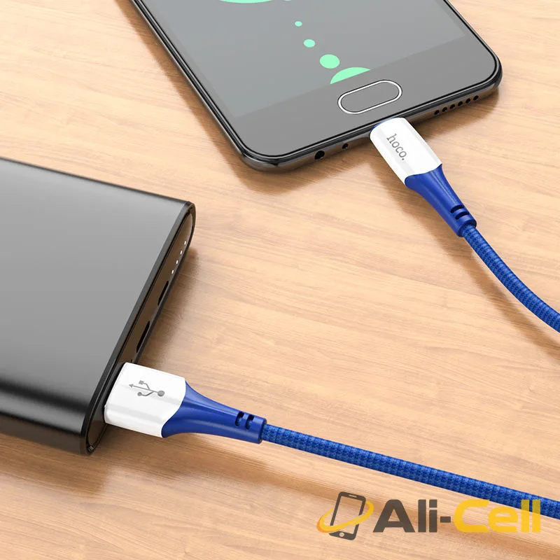 Cable USB to Micro-USB “X70 Ferry” charging data sync (X70 Micro Usb Blue, 1.0m) — 6