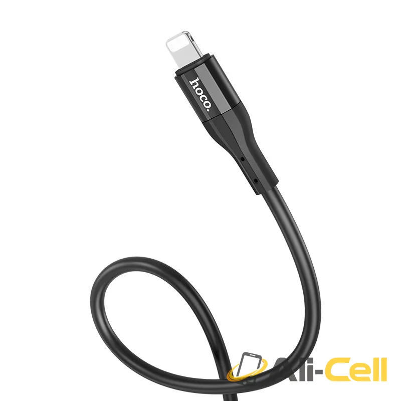 Cable USB to Lightning “X72 Creator” silicone charging data sync (X72 Ltn White, 1.0m) — 4