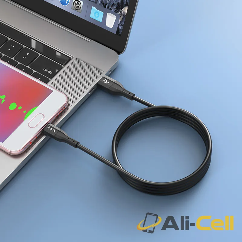 Cable USB to Micro-USB “X72 Creator” silicone charging data sync (X72 Micro Usb White, 1.0m) — 6