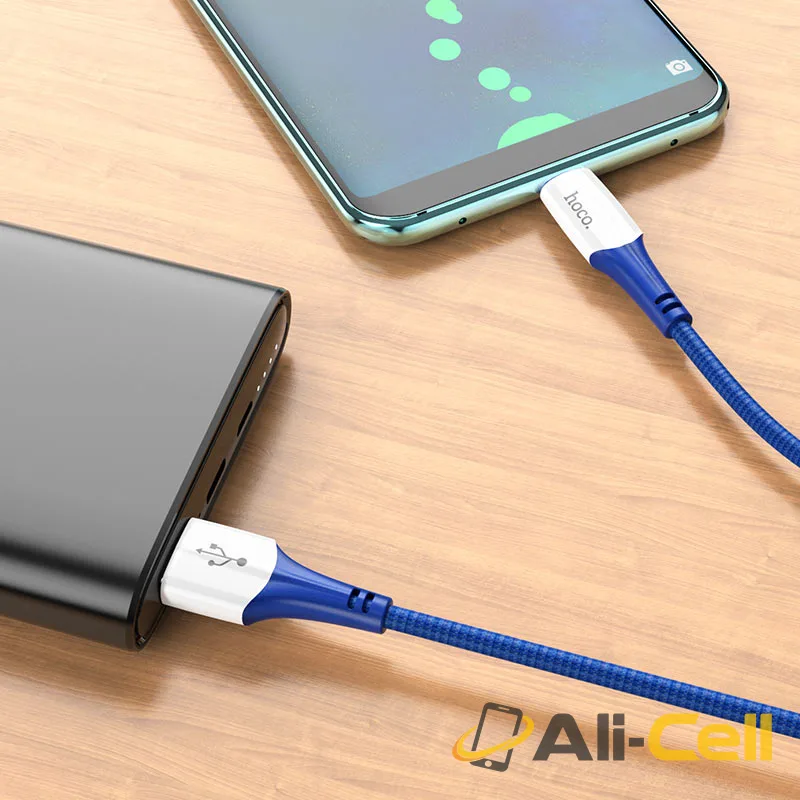 Cable USB to Type-C “X70 Ferry” charging data sync (X70 Usb Tc Blue, 1.0m) — 6