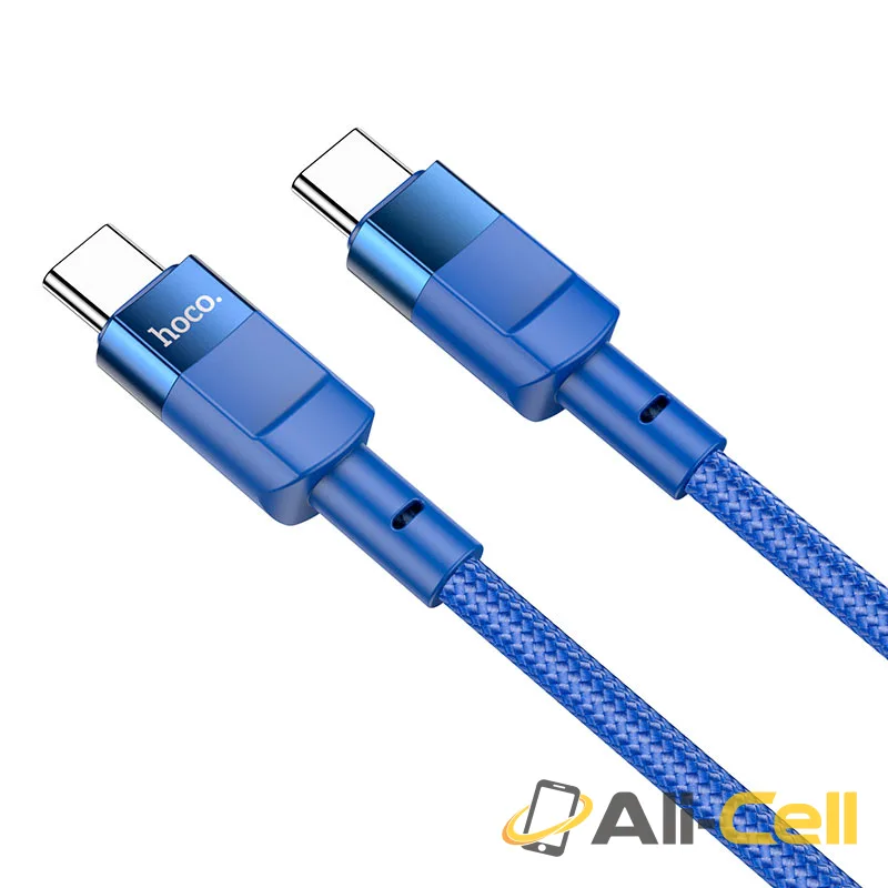 Cable Type-C to Type-C “U106 Moulder” 100W charging data sync (U106 100w Tc Tc Blue, 1.2m) — 2