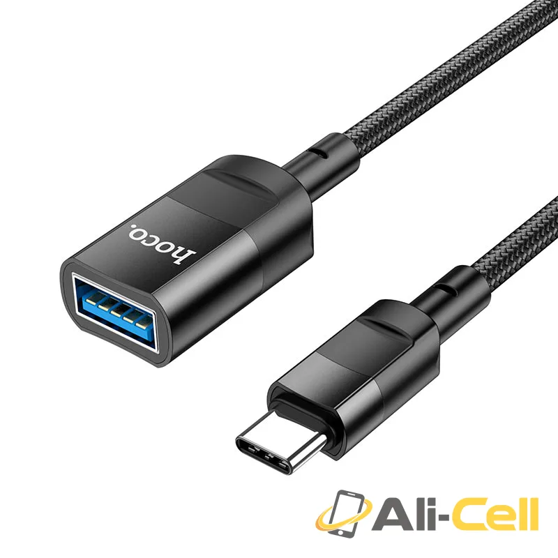Extension cable Type-C male to USB female USB3.0 “U107” (U107 Tc Blue, 1.2m) — 2