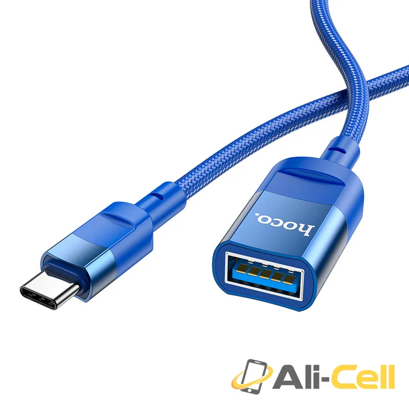 Extension cable Type-C male to USB female USB3.0 “U107” (U107 Tc Blue, 1.2m) — 4